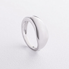 Срібна каблучка «Хвиля» 112839 от ювелирного магазина Оникс