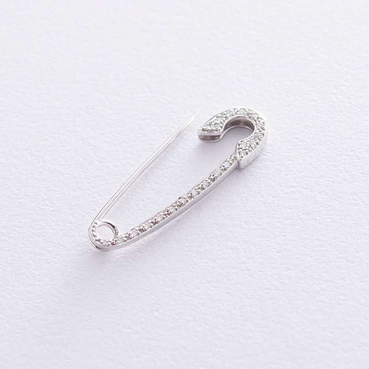 Золота шпилька з діамантами star185 від ювелірного магазину Онікс