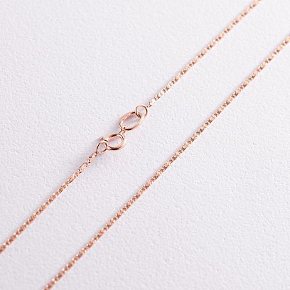 Кольє - ланцюжок у червоному золоті ц00454 №6