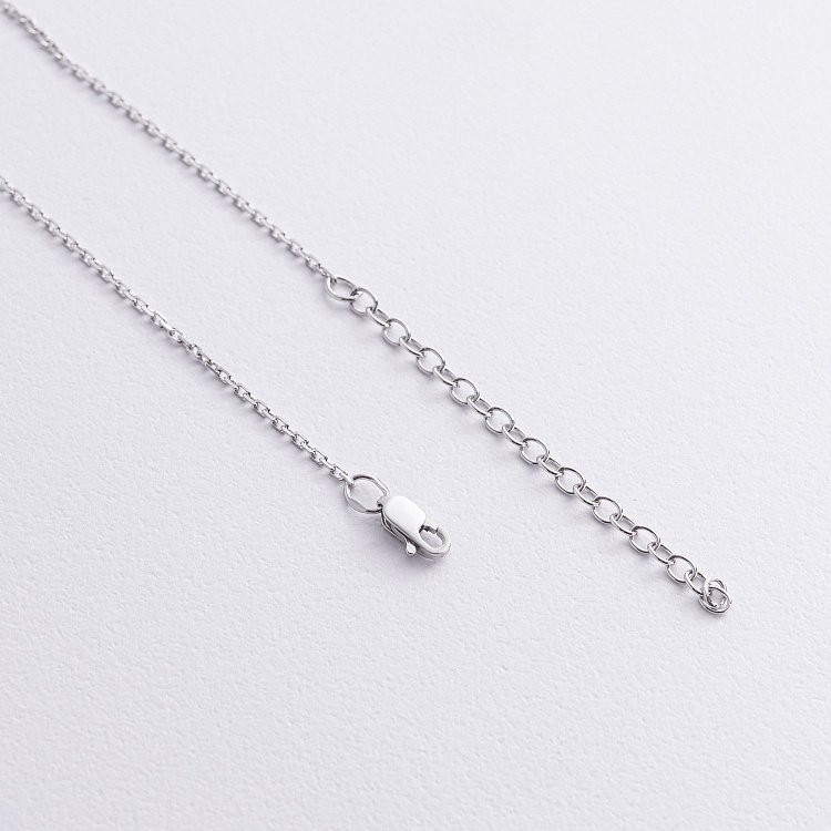 Серебряное колье "Ангелочек" 181321 от ювелирного магазина Оникс - 4