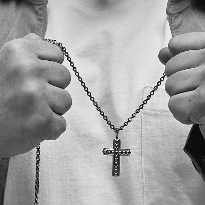 Мужская золотая цепочка ц00524 №6