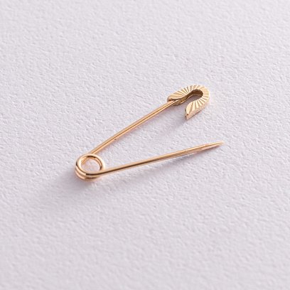Булавка в жовтому золоті зак00317