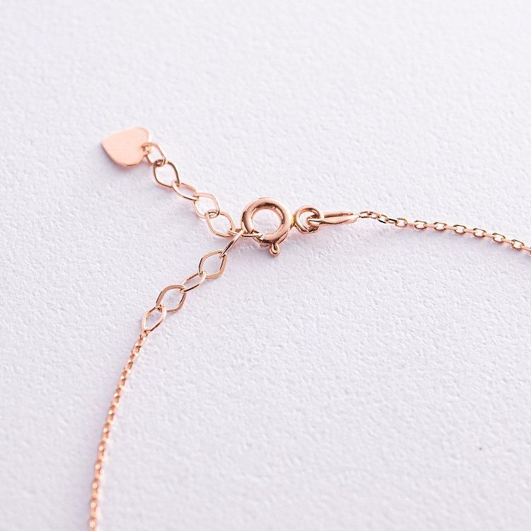 Браслет "Монетки" в красном золоте б05115 от ювелирного магазина Оникс - 2