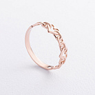 Золотое кольцо "Сердечки" к08479 от ювелирного магазина Оникс