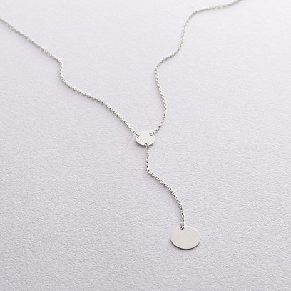 Золоте кольє з монетками (можливе гравіювання) кол01480 №11