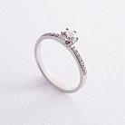 Помолвочное золотое кольцо с бриллиантами 28791121 от ювелирного магазина Оникс