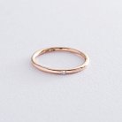 Кольцо с бриллиантом в стиле минимализм обрб0004 от ювелирного магазина Оникс