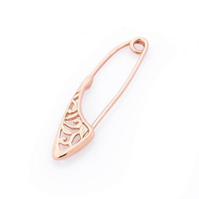 Золота ажурна шпилька зак00111