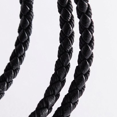 Ювелирный шнурок с золотой застежкой 710141100 №3