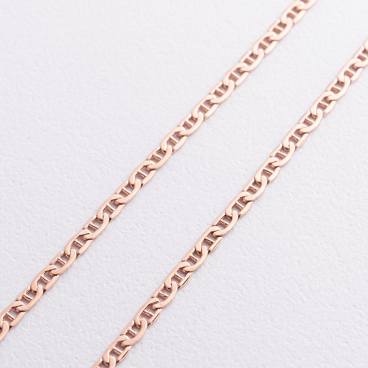 Золотая цепочка плетение Барли (2.5 мм) ц00055-2,5 - 1 Золотая цепочка плетение Барли (2.5 мм) ц00055-2,5 от ювелирного магазина Оникс - 1