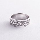 Обручальное кольцо "Вышиванка" в белом золоте 28931100 от ювелирного магазина Оникс - 11