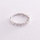 Золотое кольцо с дорожкой камней (бриллианты) кб0456ca от ювелирного магазина Оникс - 2