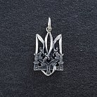 Підвіска "Тризуб із шаблями" у сріблі 133164 от ювелирного магазина Оникс