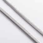 Серебряная цепочка (снейк) 6мм 15230-6 от ювелирного магазина Оникс - 6