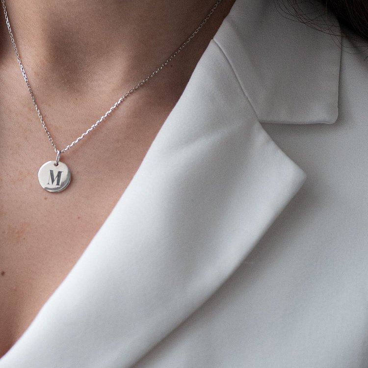 Серебряный кулон "Буква" 132724бук от ювелирного магазина Оникс - 4