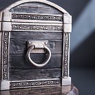 Серебряная фигура ручной работы "Счастье козака" сер00044к от ювелирного магазина Оникс - 5