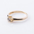 Золотое помолвочное кольцо с бриллиантом р0598ж от ювелирного магазина Оникс - 1