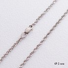 Серебряная цепочка (плетение Веревка) Р011552т от ювелирного магазина Оникс