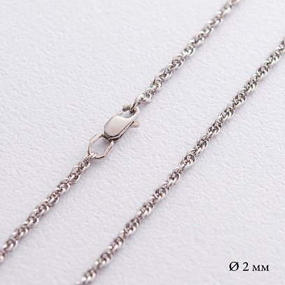 Серебряная цепочка (плетение Веревка) Р011552т