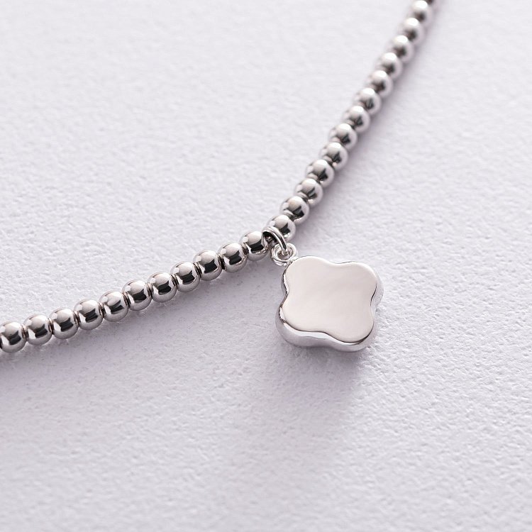 Золоте кольє "Конюшина" кол01371 від ювелірного магазину Онікс - 2