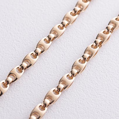 Фантазийная цепочка в желтом золоте ц00439 №3