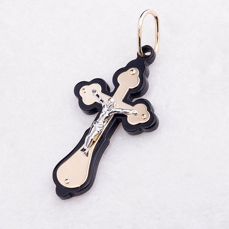 Православний хрест п02172 від ювелірного магазину Онікс