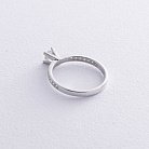Помолвочное кольцо с бриллиантами (белое золото) 224871121 от ювелирного магазина Оникс - 3