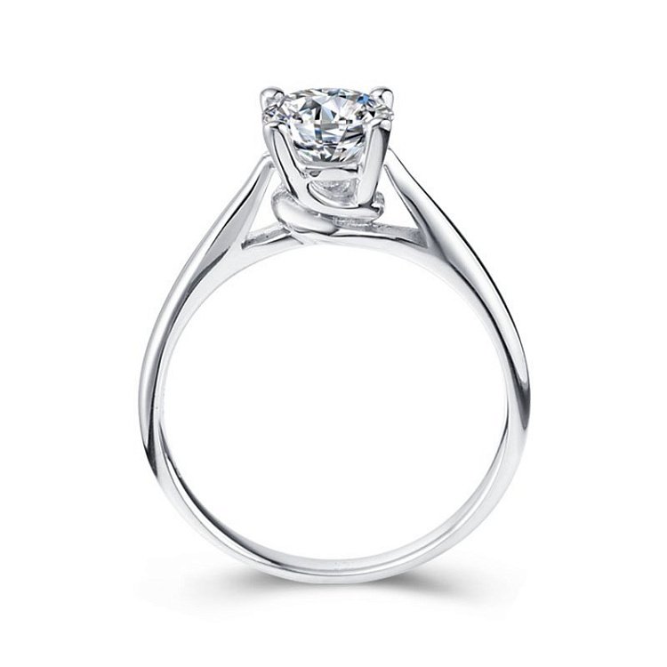 Золотое помолвочное кольцо с бриллиантом zbirderdl77 - 9 Золотое помолвочное кольцо с бриллиантом zbirderdl77 от ювелирного магазина Оникс - 9