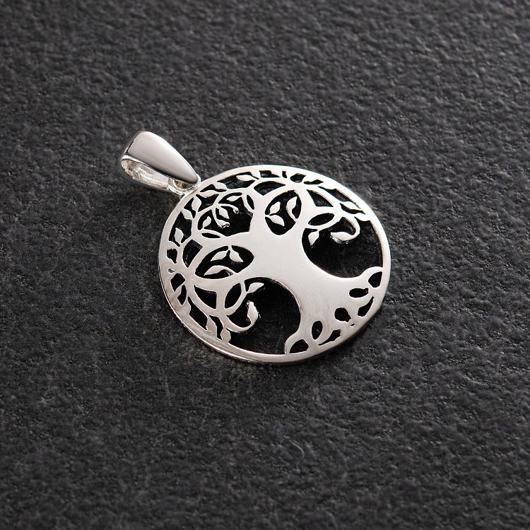 Срібна підвіска "Древо життя" 132662 від ювелірного магазину Онікс - 2