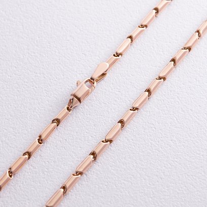 Колье - цепочка в красном золоте кол02389