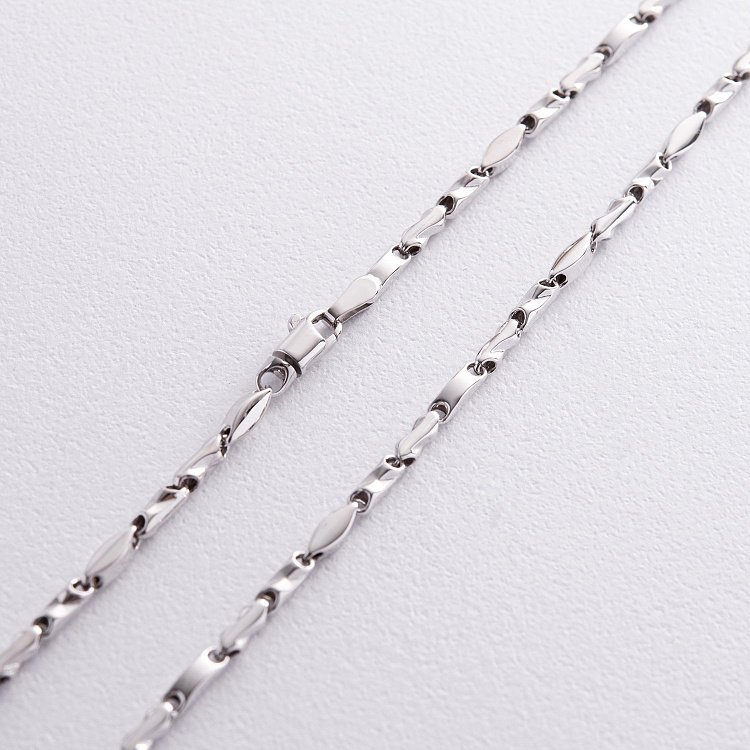 Кольє - ланцюжок у білому золоті кол02410 від ювелірного магазину Онікс