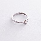Золотое помолвочное кольцо (бриллианты) кб03039б от ювелирного магазина Оникс - 2