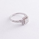 Золотое кольцо с бриллиантами 352кит от ювелирного магазина Оникс - 2