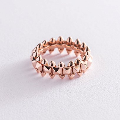 Кольцо "Тереза" в красном золоте к06546