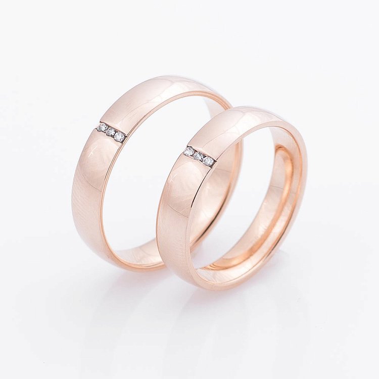 Обручальное кольцо обр000710 от ювелирного магазина Оникс - 2