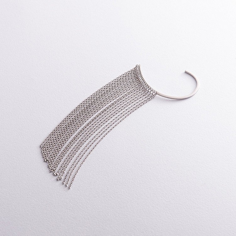 Срібна сережка - каффа "Неповторність" 122861 від ювелірного магазину Онікс - 29