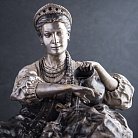 Срібна фігура-фонтан ручної роботи "Дівчина з глечиком" сер00100 от ювелирного магазина Оникс - 3
