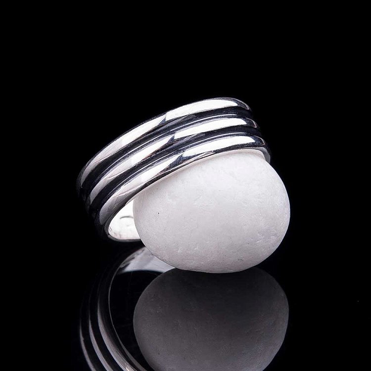 Срібна каблучка 11057 від ювелірного магазину Онікс - 2