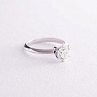 Помолвочное золотое кольцо с бриллиантом 228331121 от ювелирного магазина Оникс - 3