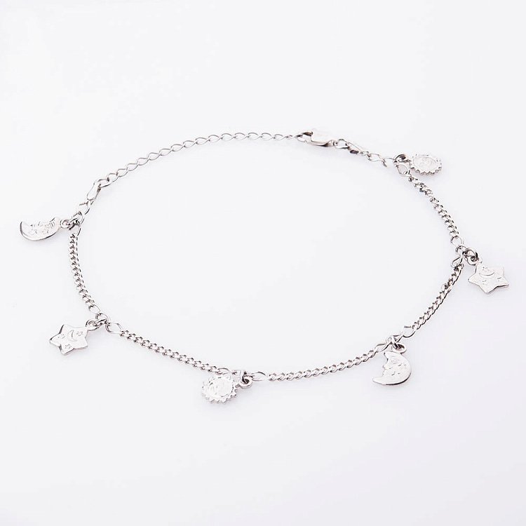 Серебряный браслет на ногу 14711 от ювелирного магазина Оникс - 6