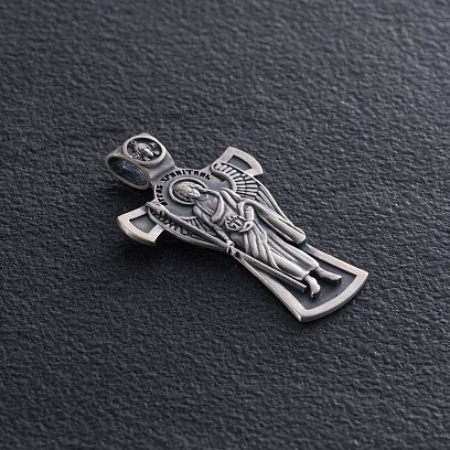 Православный крест "Ангел Хранитель. Спаси и Сохрани" (на укр. языке) 133242 №3