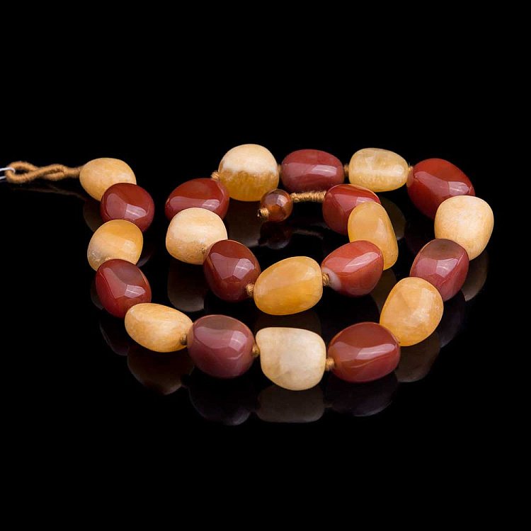 Намисто з агатом 162бус5 - 2 Намисто з агатом 162бус5 від ювелірного магазину Онікс - 2