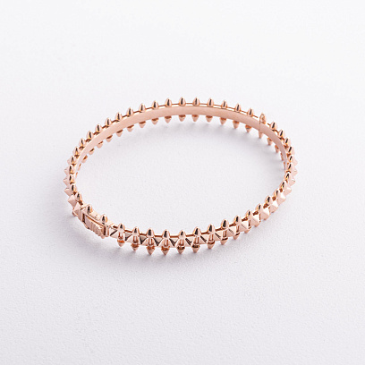 Жесткий золотой браслет "Тереза" б05821 №3