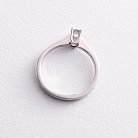 Помолвочное золотое кольцо с бриллиантом 218571121 от ювелирного магазина Оникс - 4