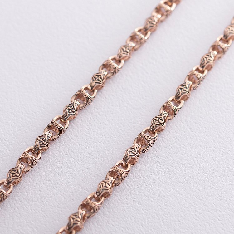 Чоловічий золотий ланцюжок Ц0029р від ювелірного магазину Онікс - 2