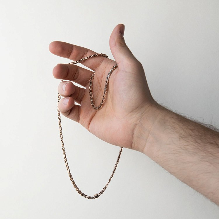 Чоловічий золотий ланцюжок Ц0052 від ювелірного магазину Онікс - 1