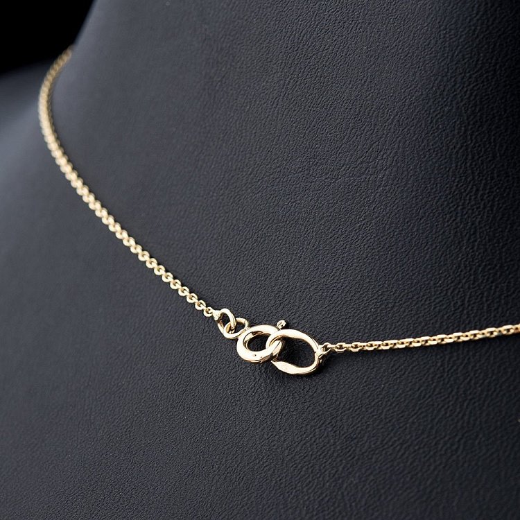 Золотое колье "Мама" кол00961 от ювелирного магазина Оникс - 2