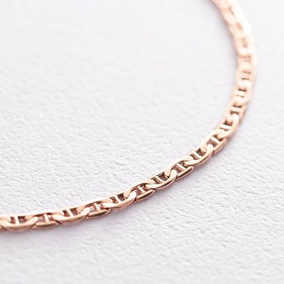 Золотий браслет плетіння Барли б00480 №3