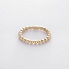 Золотий перстень з кульками к06109 от ювелирного магазина Оникс