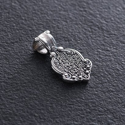 Срібна ладанка "Божа Матір Семистрільна" 133048 №6